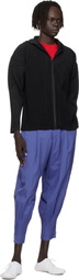 HOMME PLISSÉ ISSEY MIYAKE Black Monthly Color June Hoodie