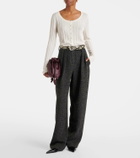 Proenza Schouler Hattie ribbed-knit cardigan