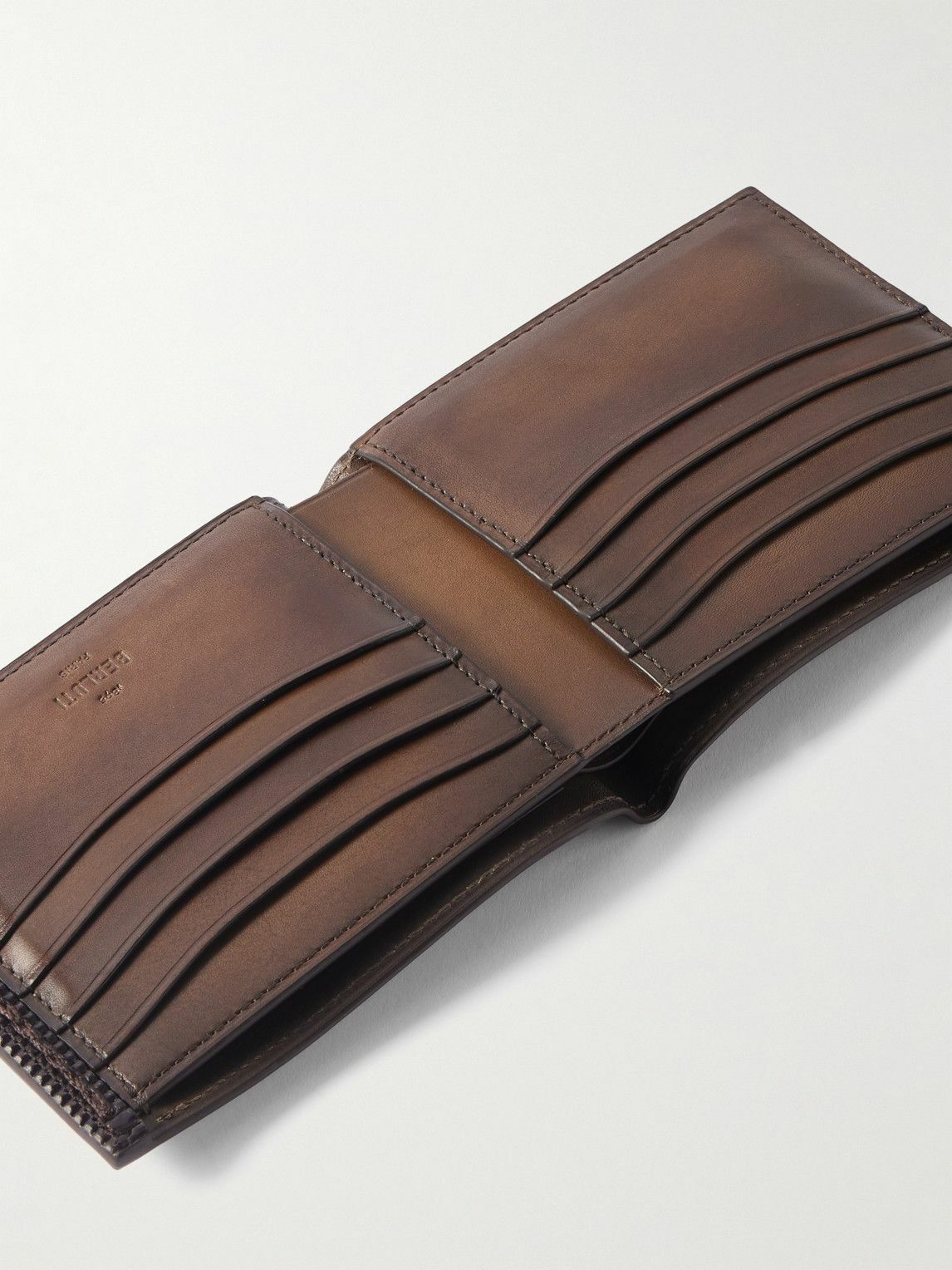 Berluti - Venezia Leather Billfold Wallet