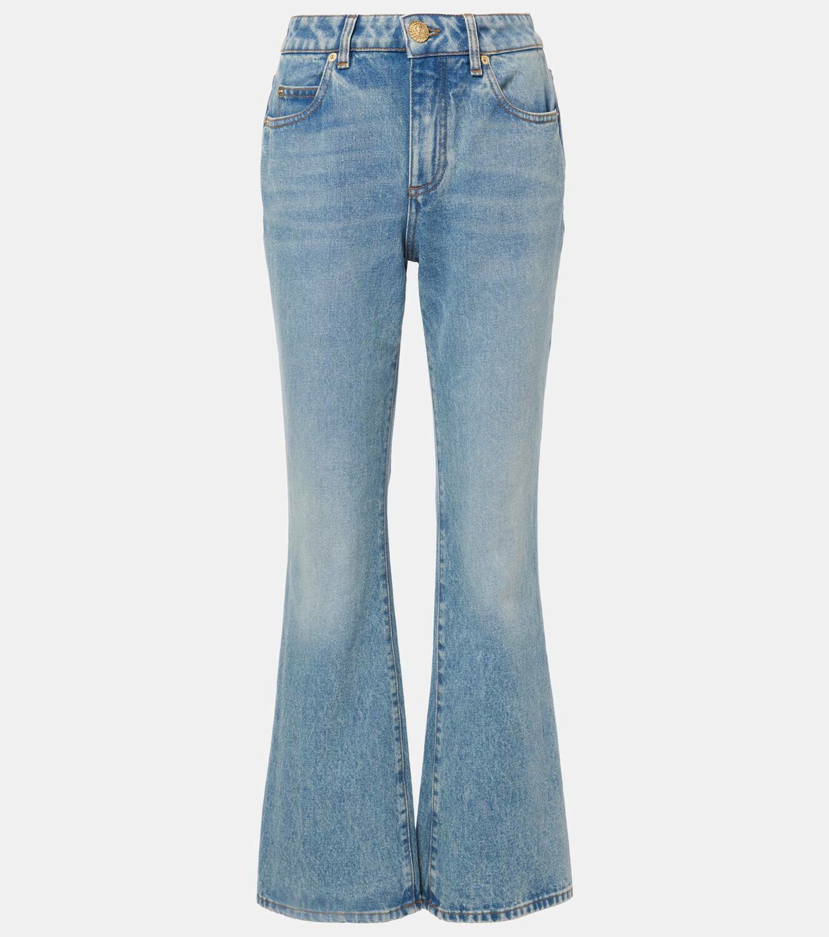 Balmain Low-rise bootcut jeans