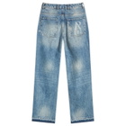 END. x Represent R3 Baggy Destroyer Denim in Mechanical Blue