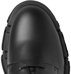 Lanvin - Leather Derby Shoes - Men - Black