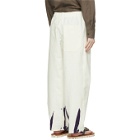 House of the Very Islands White Painted Loft Lounge Pants
