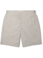 ORLEBAR BROWN - Dane III Long-Length Swim Shorts - Gray