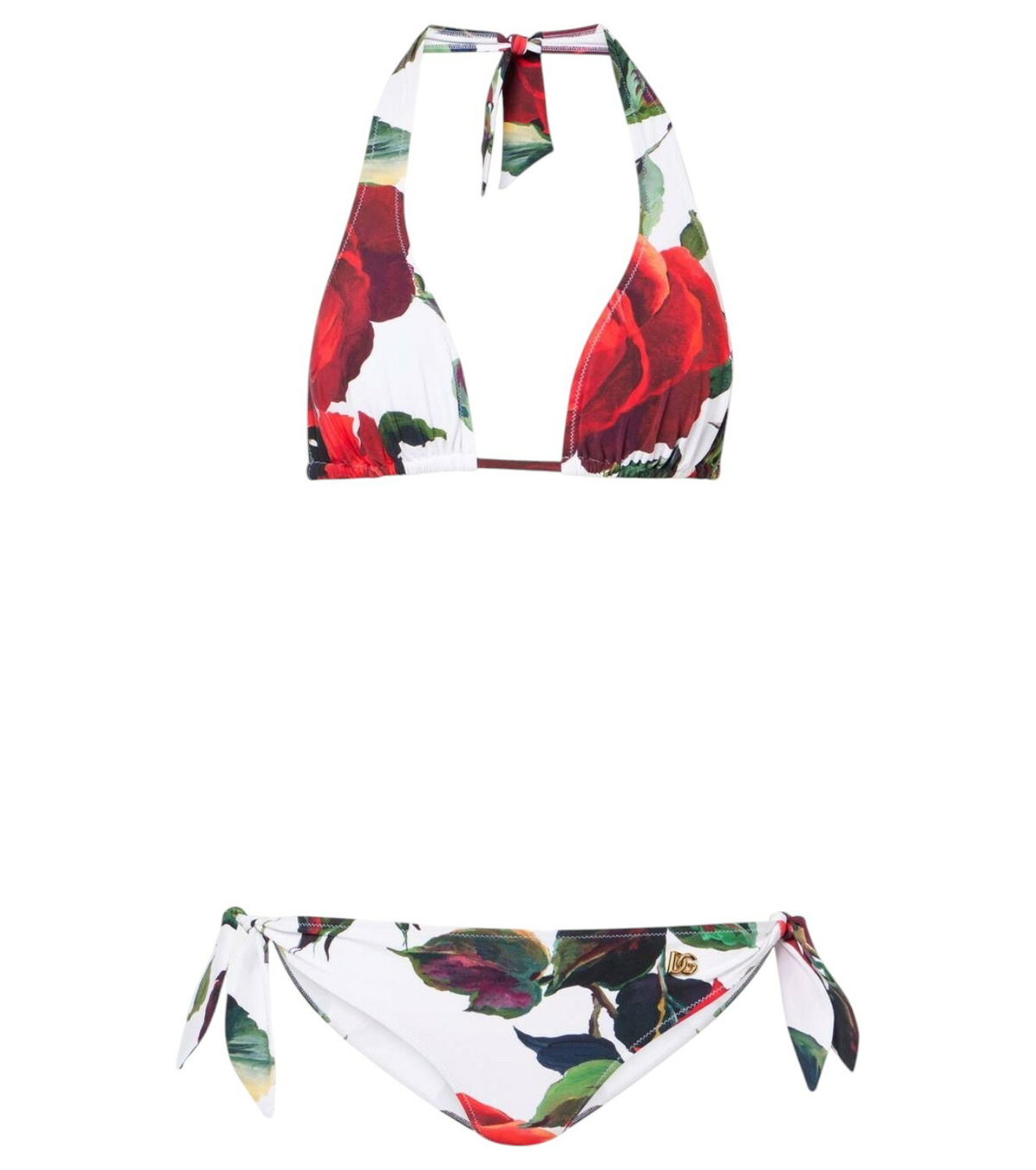 DOLCE & GABBANA - Dg Essentials Bikini With Logo Elastic