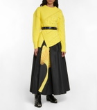Alexander McQueen - Pieced and patched wool sweater