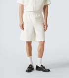 Gucci GG linen-blend shorts