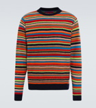 The Elder Statesman - Vista striped cashmere sweater