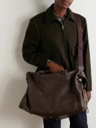 Bennett Winch - Logo-Debossed Full-Grain Leather Weekend Bag