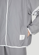 Thom Browne - Packable Zip Up Jacket in Dark Grey
