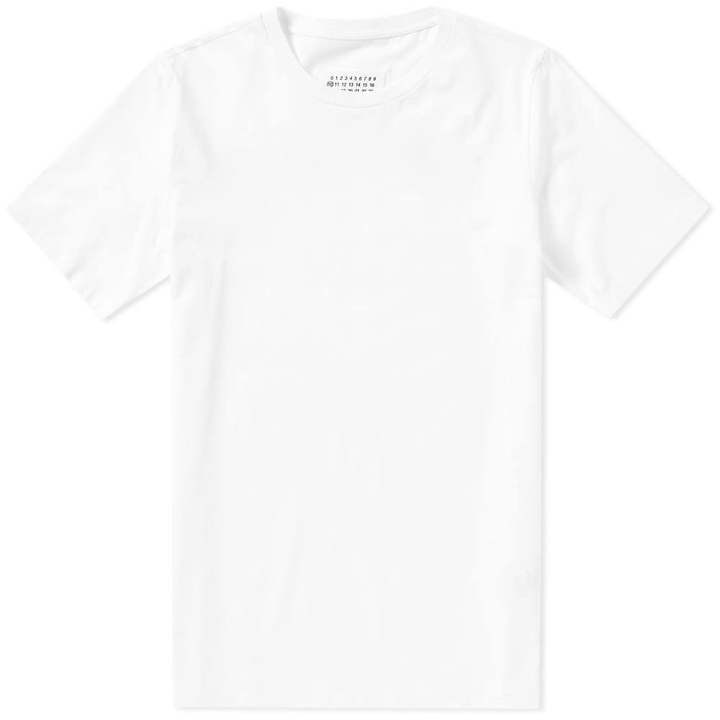 Photo: Maison Margiela 10 Classic Crew Neck Tee White