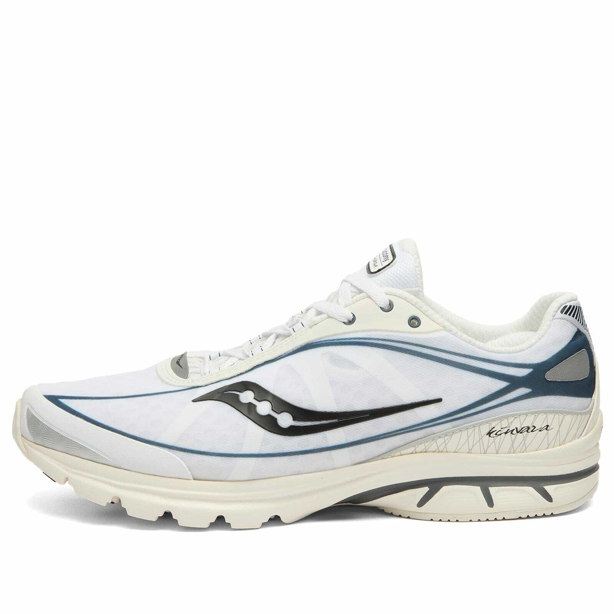 Saucony Men's Kinvara 1 Sneaker in White/Off White