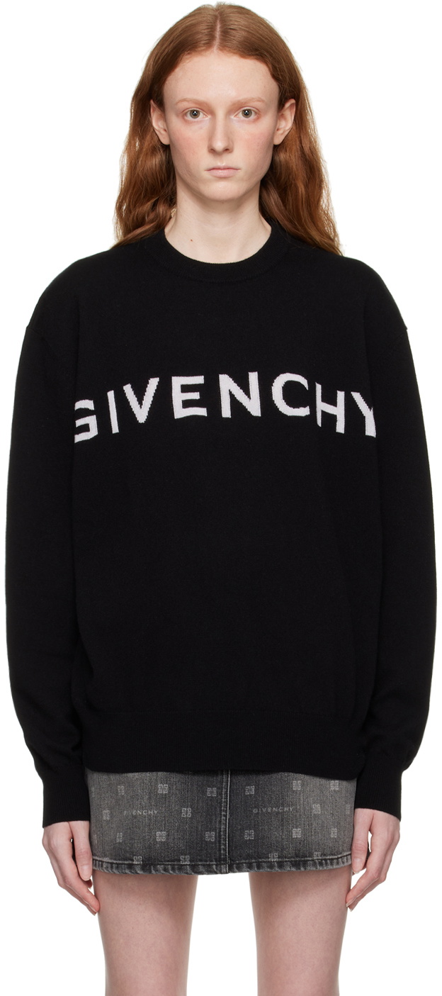 Givenchy logo clearance sweater womens