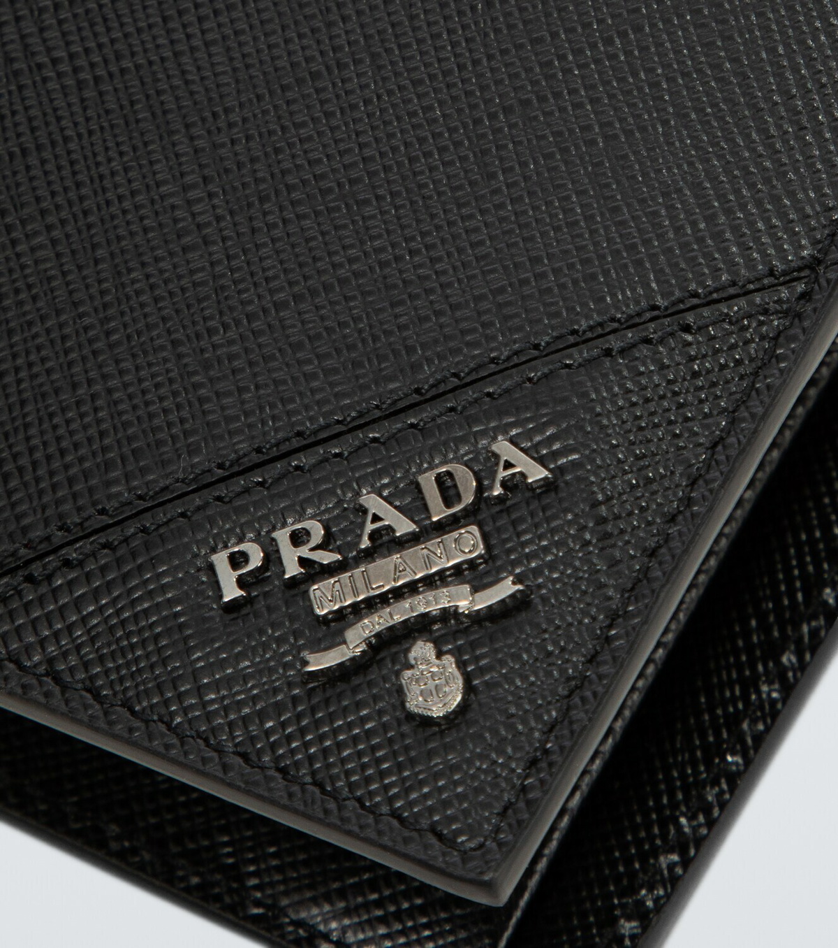 Prada Saffiano leather billfold wallet