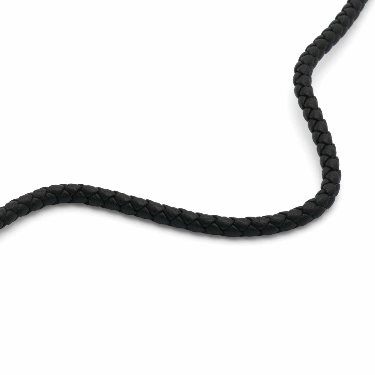 Miansai Men's Ames Braided Leather Bracelet in Black