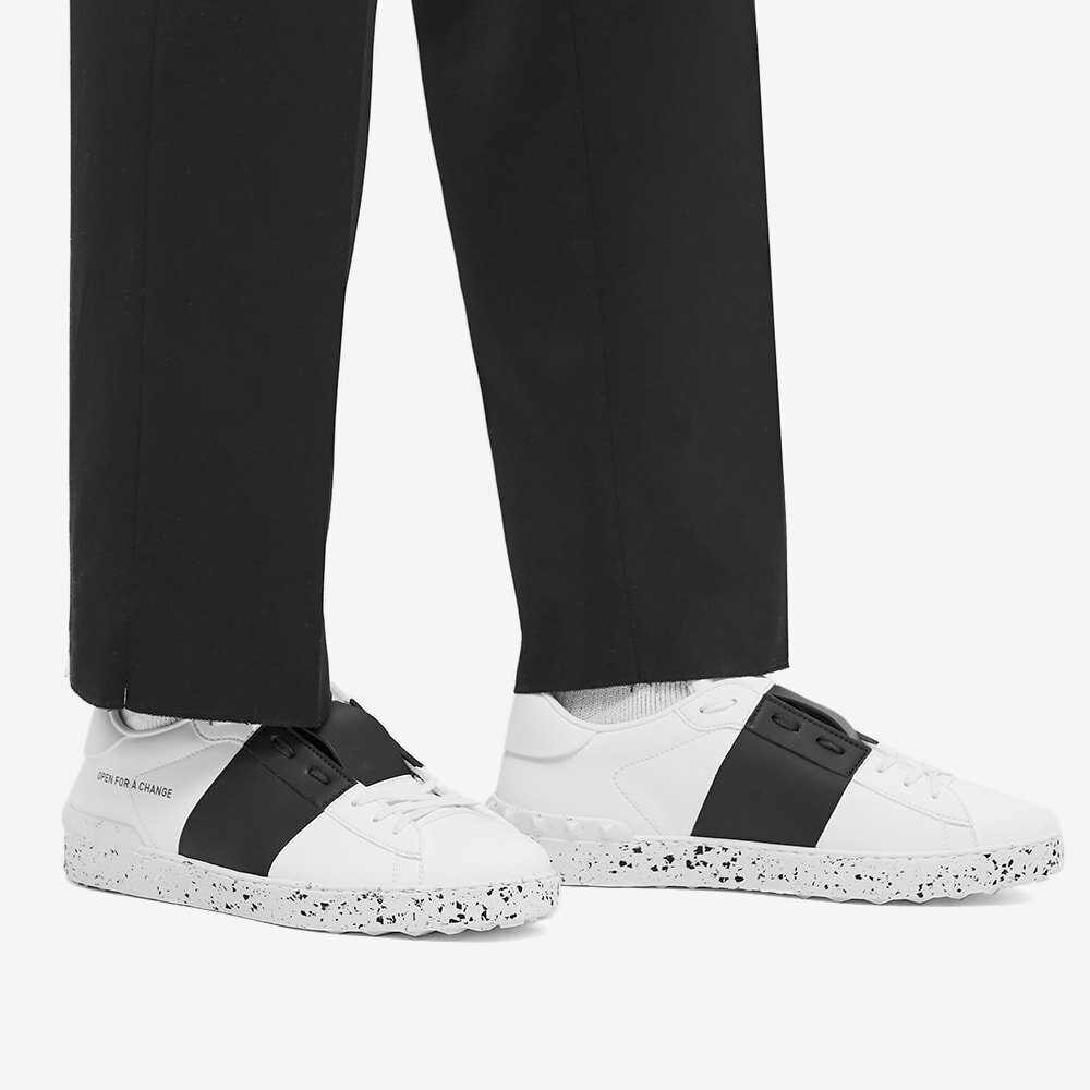 関税負担なし☆VALENTINO OPEN FOR A CHANGE スニーカー Valentino Open For A Change White/Green Men's - XY2S0830 PUD