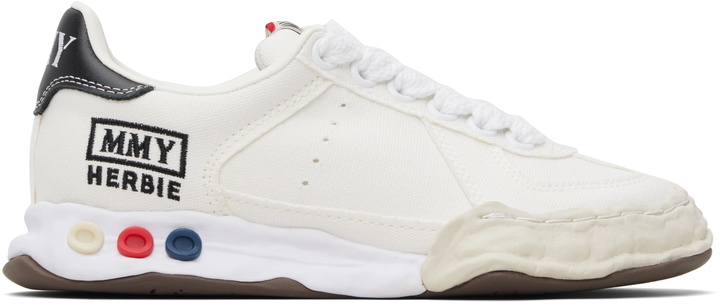 Photo: Maison MIHARA YASUHIRO Off-White 'Herbie' OG Sole Canvas Low-top Sneakers