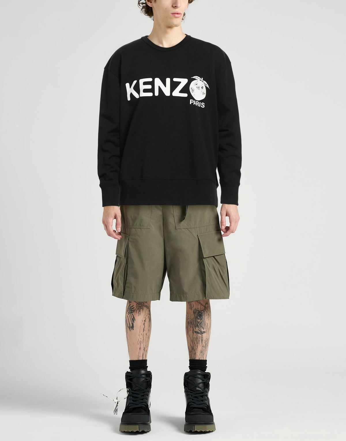 Kenzo Mens Sweatshirt in Black