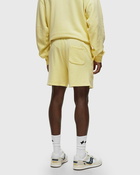 John Elliott Vintage Fleece Shorts Yellow - Mens - Sport & Team Shorts