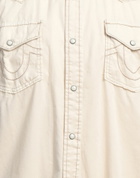 True Religion Mens Shirt Ivory