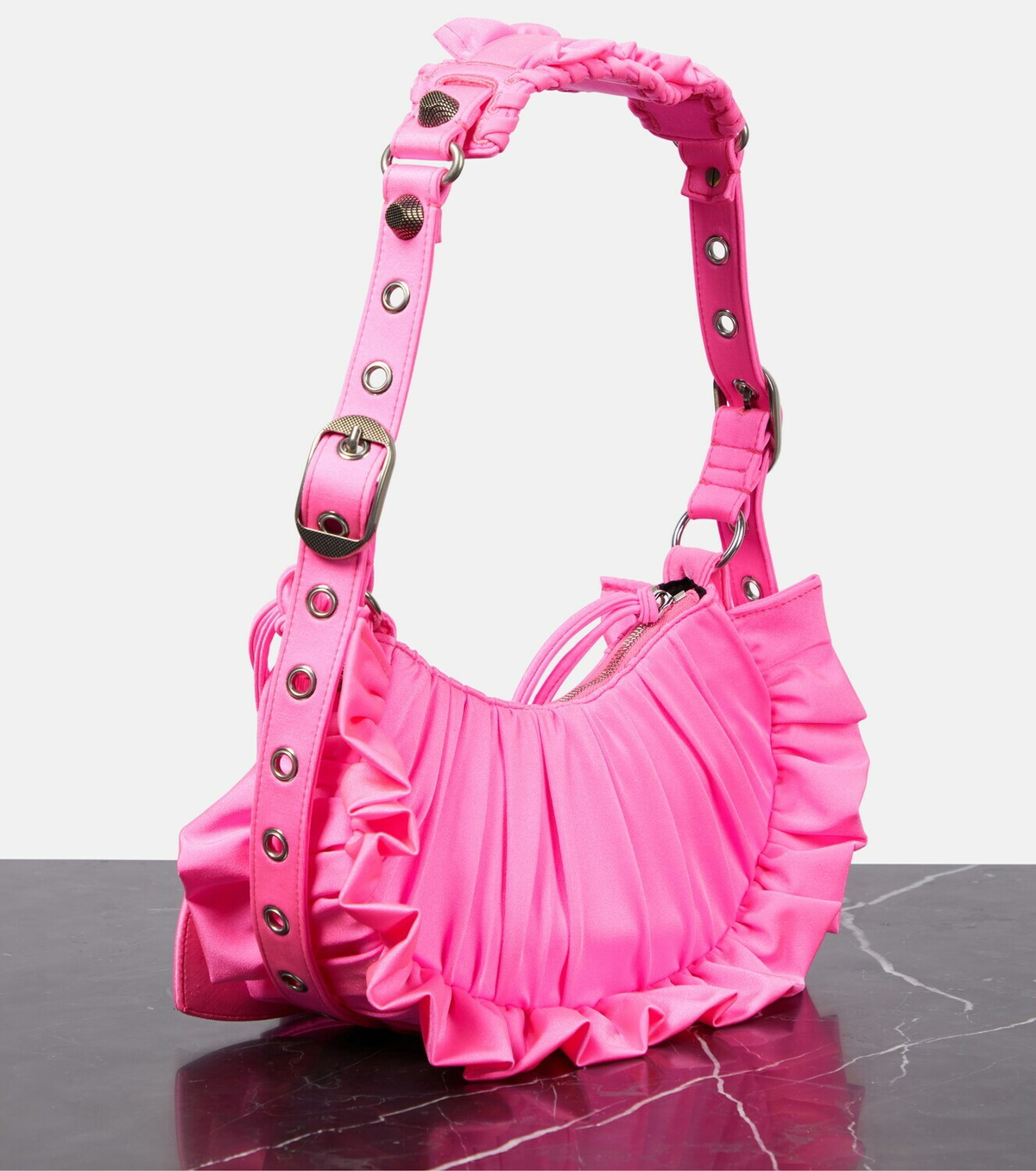 Balenciaga - Le Cagole XS ruffled shoulder bag Balenciaga
