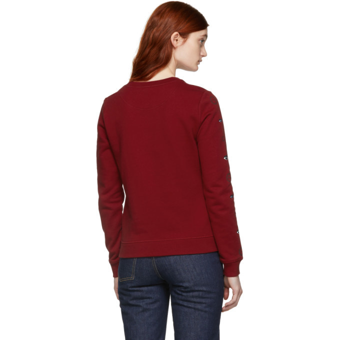 Kenzo red clearance eye jumper