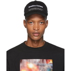 Palm Angels Black Sensitive Content Cap