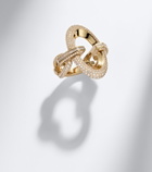 Messika Groove 18kt gold ring with diamonds
