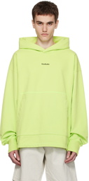 Acne Studios Green Bonded Hoodie