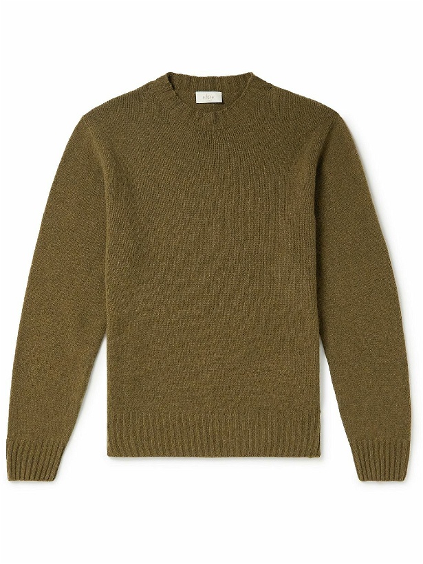 Photo: Altea - Cashmere, Mohair and Wool-Blend Sweater - Brown