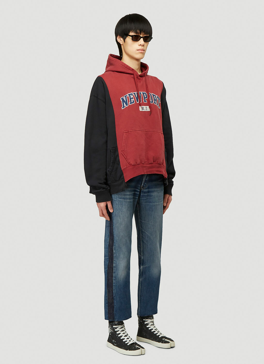 Bonum Contrast-Panel Jeans