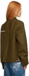 VTMNTS Black & Yellow Wool Jacket