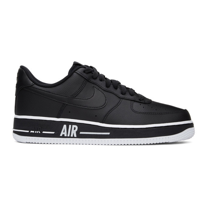 Photo: Nike Black Air Force 107 3 Sneakers