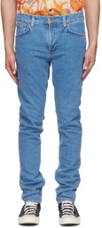 Nudie Jeans Blue Lean Dean Jeans