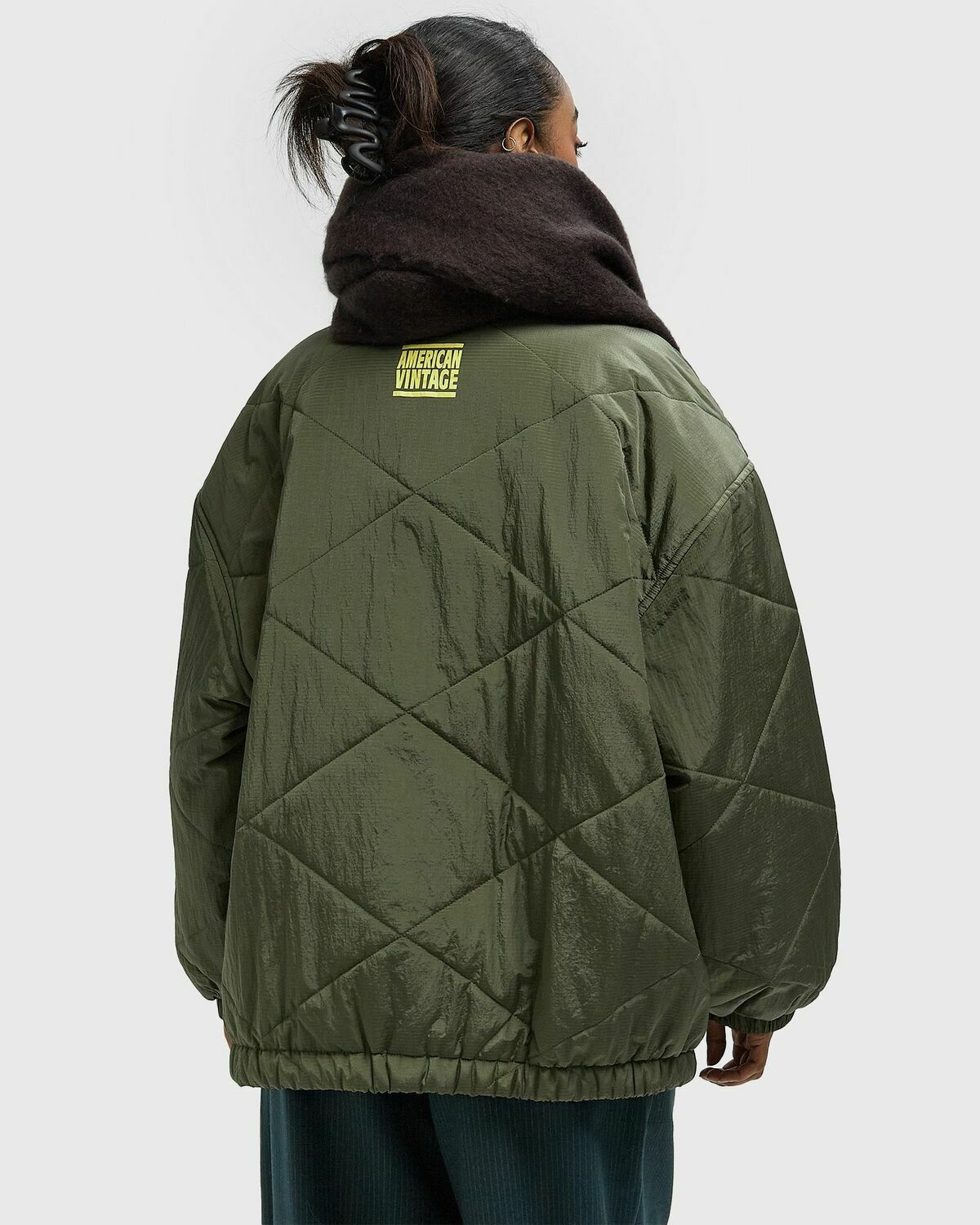 American Vintage IFAYBAY COAT Brown Womens Windbreaker
