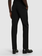 VALENTINO - Straight Wool Tuxedo Pants