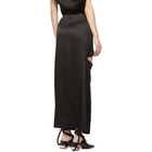 JW Anderson Black Asymmetric Cut-Out Skirt