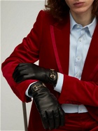 GUCCI - Madly Leather Gloves W/ Horsebit