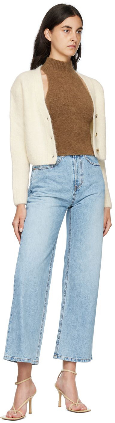 Arch The Brown Sleeveless Turtleneck