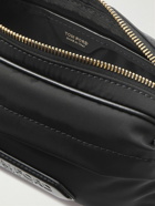 TOM FORD - Logo-Embossed Leather-Trimmed Recycled-Shell Belt Bag