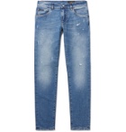 Dolce & Gabbana - Distressed Denim Jeans - Blue