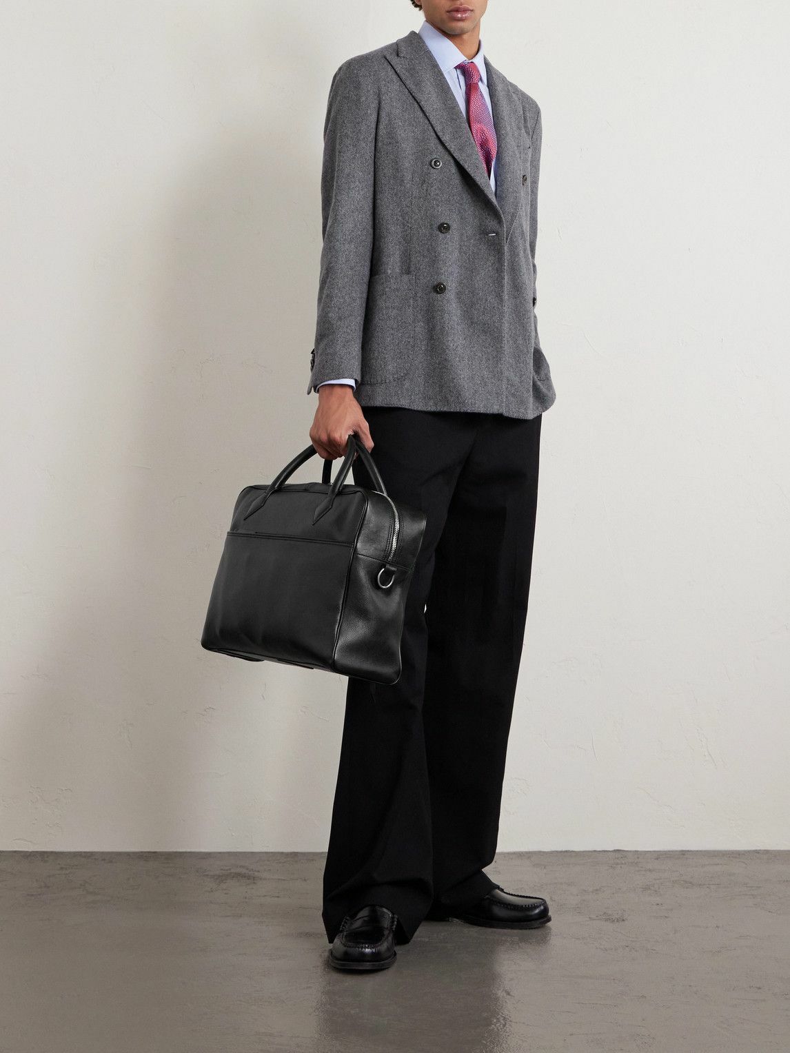 Métier - Closer All Day Leather Briefcase