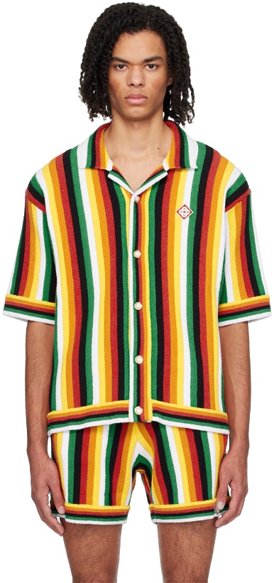 Photo: Casablanca Multicolor Striped Shirt