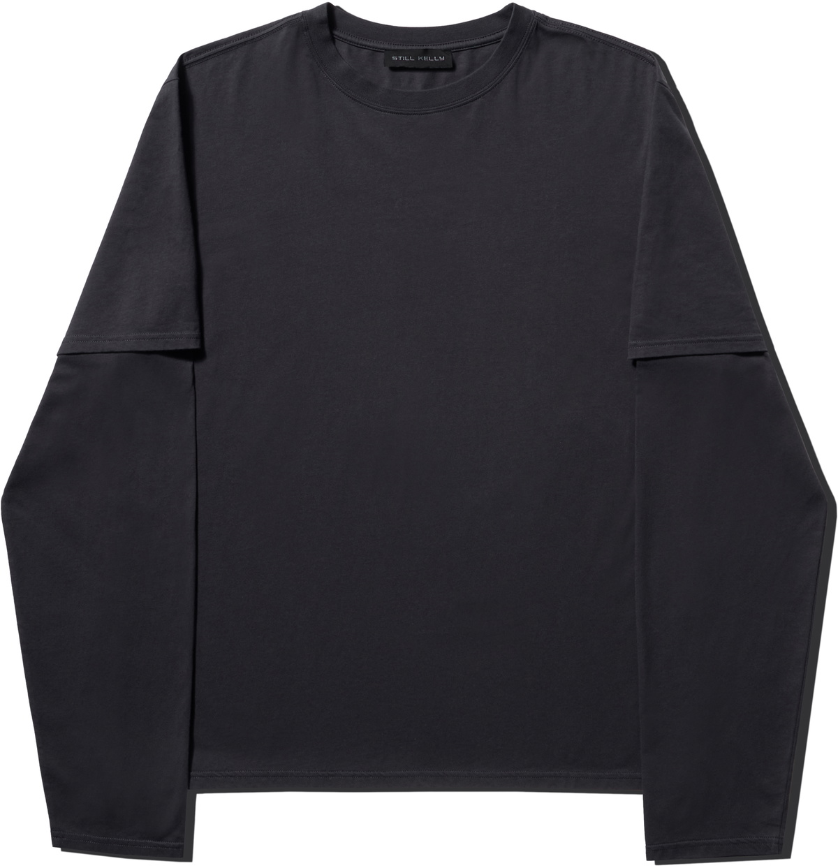 Still Kelly Black Layered 'Winner' T-shirt