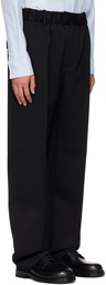 Bottega Veneta Black Elasticized Trousers