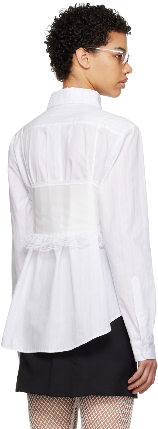 Vaquera White Lingerie Shirt Vaquera