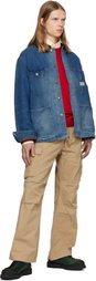 Polo Ralph Lauren Blue Denim Utility Jacket