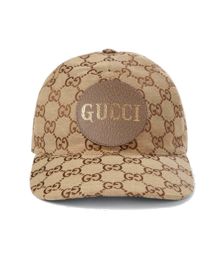 Photo: Gucci - GG canvas baseball hat