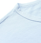 OFFICINE GÉNÉRALE - Slim-Fit Pigment-Dyed Cotton-Jersey T-Shirt - Blue