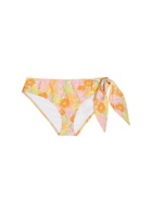 Chloe Floral-print Bikini Briefs Multicoloured